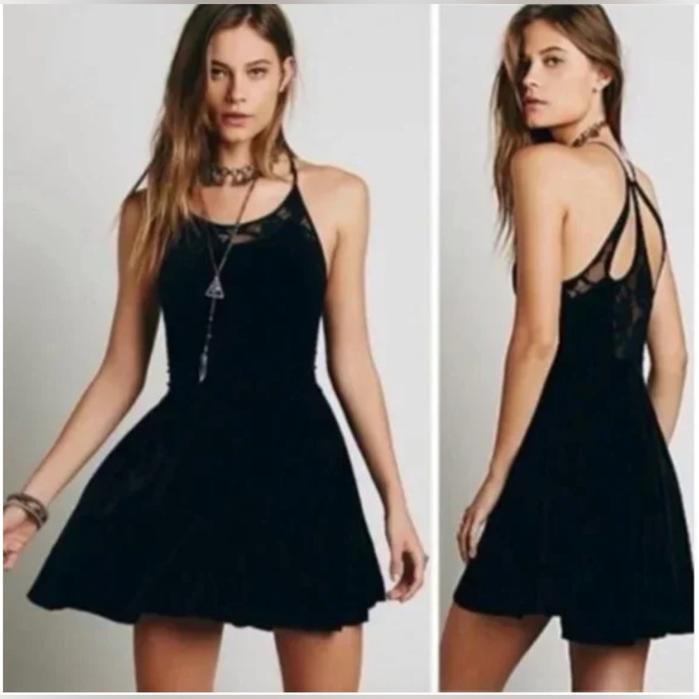 Free People Velvet Nightshade Dress